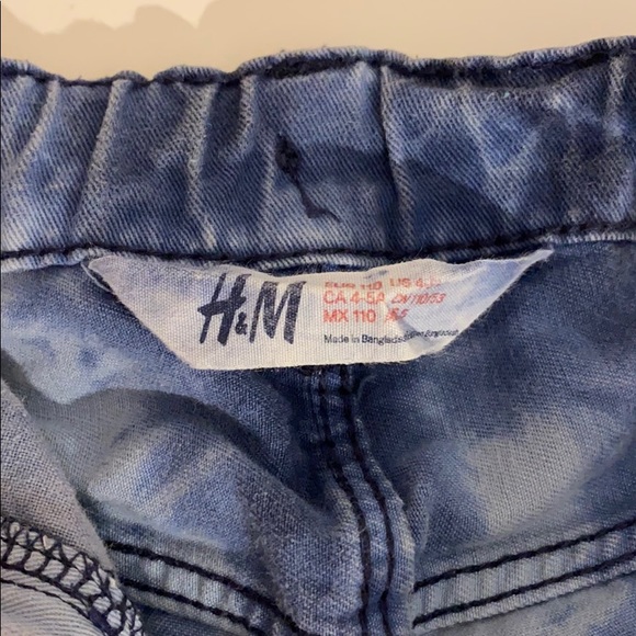 H&M tie dye adjustable shorts - Picture 3 of 4